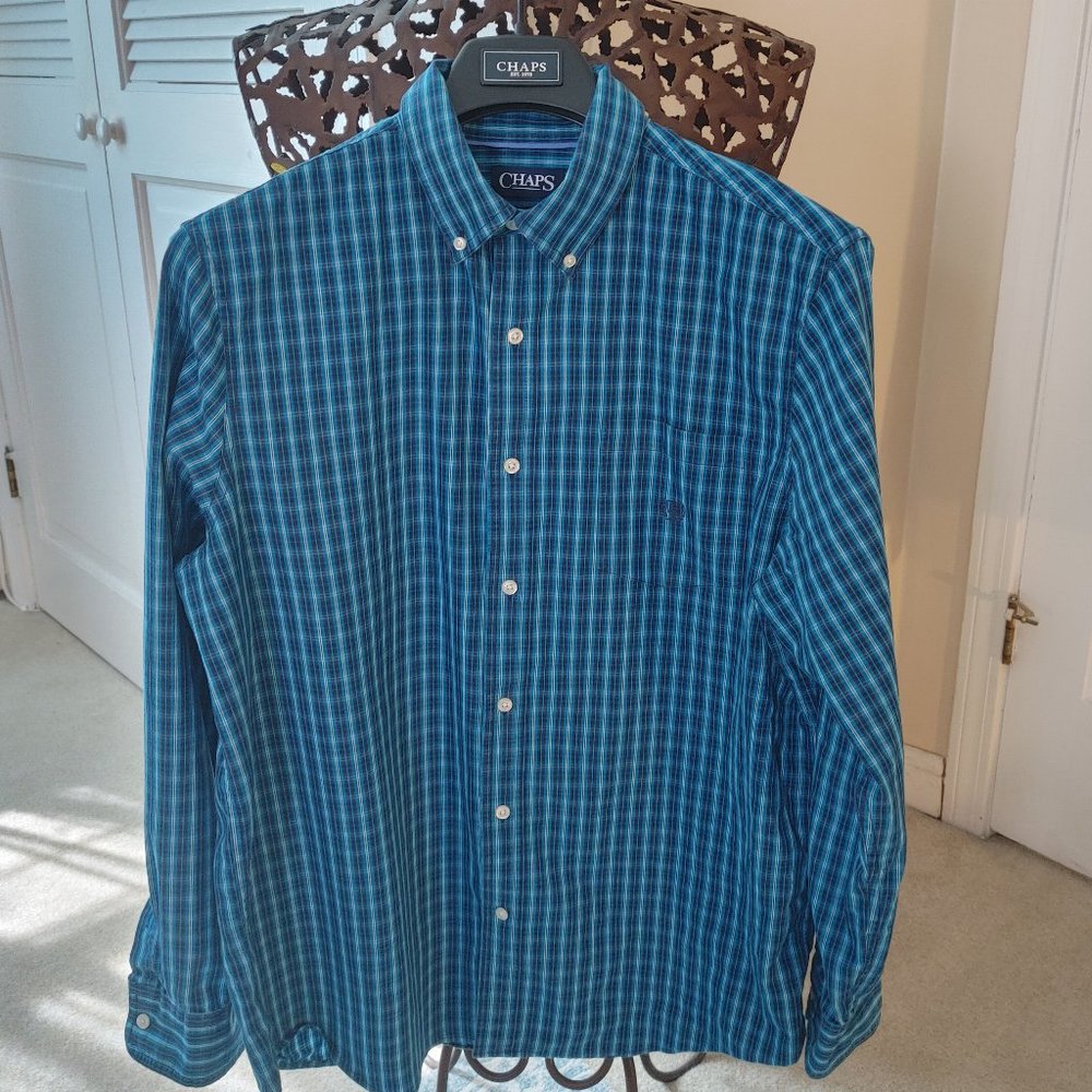 Chaps Men's Long Sleeve Shirt XL